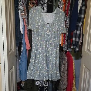 NOBO  XXXL cute daisy print summer dress.